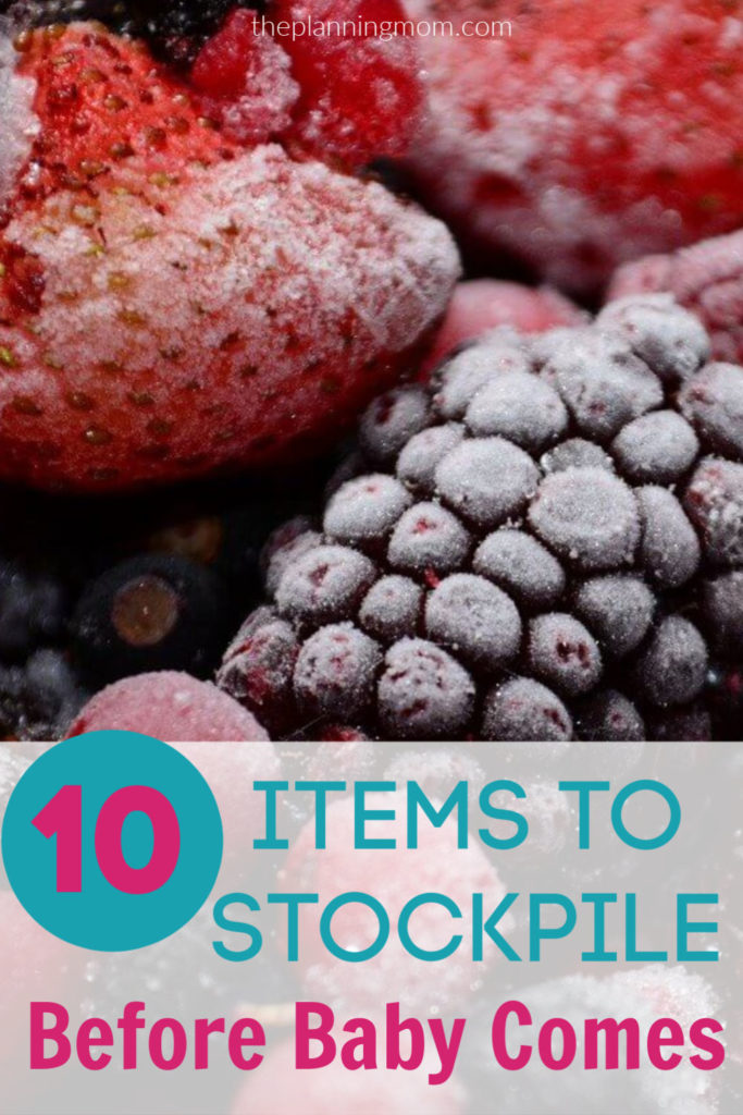 items to stockpile before baby comes, how to prepare for a baby, getting ready for a baby, what to buy for a baby