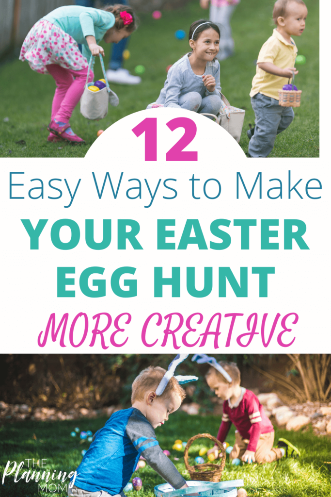 easy ways to make your easter egg hunt more creative, ways to spruce up your easter egg hunt, fun easter egg hunt ideas

