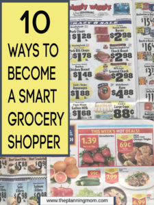 Selecting groceries ahead of time helps some shoppers make