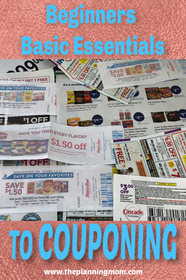 Beginners Basic Essentials to Couponing The Planning Mom