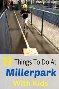Tips for Miller Park with kids, what to do at miller park with kids