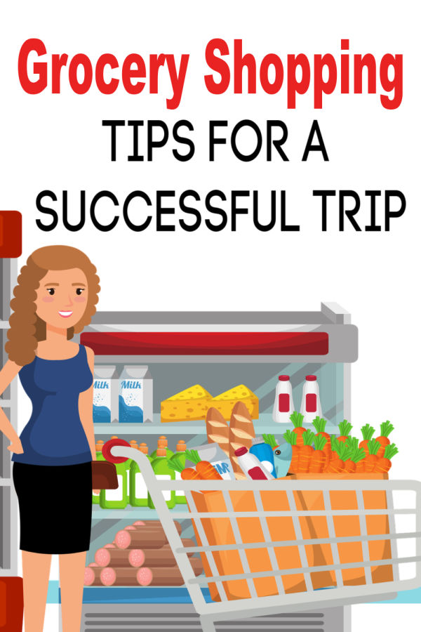 Tips for saving money at the grocery store. Grocery shopping on a budget. Grocery shopping tips.