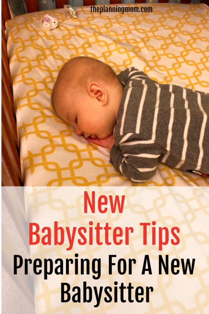 new babysitter tips, babysitter notes, emergency contacts for babysitters, how to prepare for a new babysitter