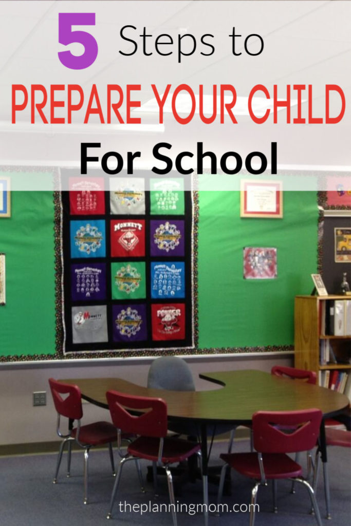 prepare your child for school, new school tips, kindergarten tips, best way to learn a new school