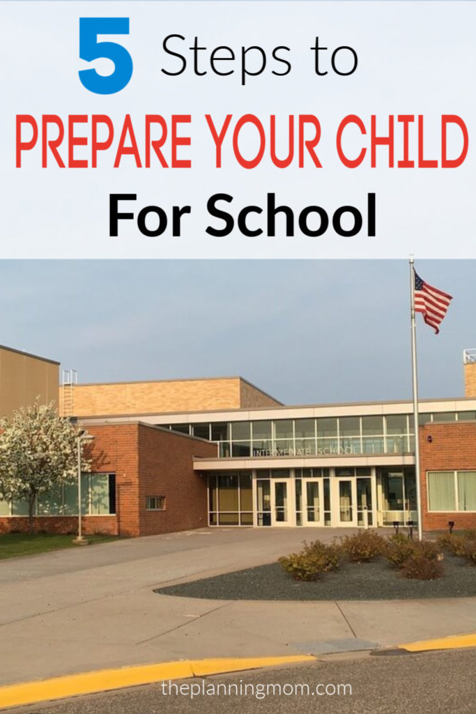 prepare your child for school, new school tips, kindergarten tips, best way to learn a new school