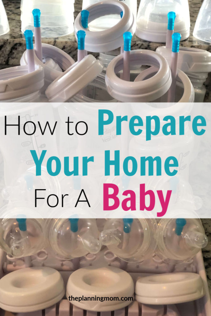 Tips to get ready for a baby, baby preparedness, organize your home for a baby, baby organizing tips, ways to prepare for a baby