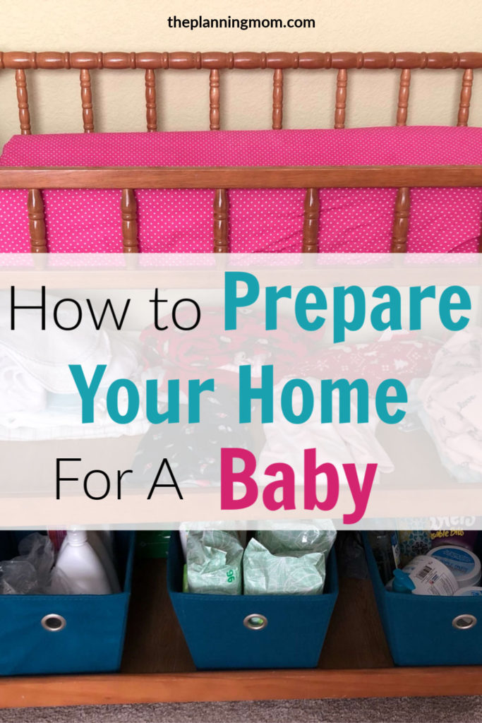 Tips to get ready for a baby, baby preparedness, organize your home for a baby, baby organizing tips, ways to prepare for a baby