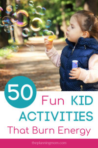 kid activities that burn energy, fun and easy kid activities, quarantine activities, homeschool quarantine, cheap kid activities