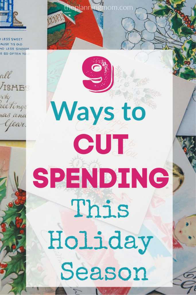 ways to save money during the holidays, how to cut spending this Christmas season, how to spend less on Christmas