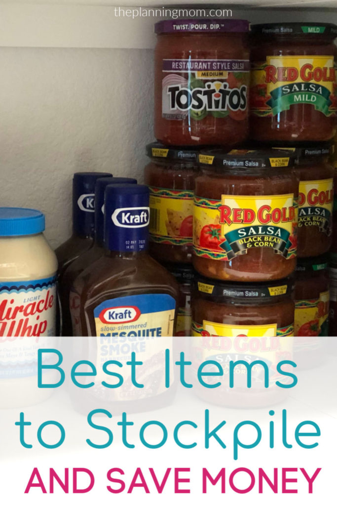 Best items to stockpile, how to save money stockpiling, stockpiling to save money