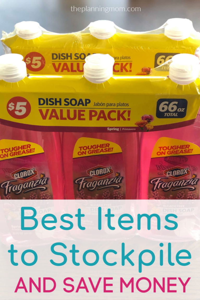 Best Items to Stockpile and Save Money The Planning Mom