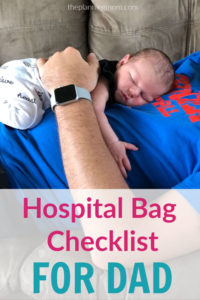what dad should pack for the hospital, dad's checklist for hospital, items dad should bring to the hospital