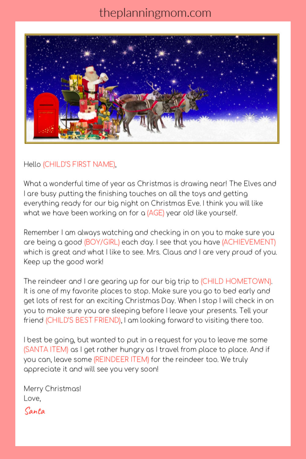 How To Get A Letter From Santa In The Mail The Planning Mom how-to-get-a-letter-from-santa-in-the-mail-the-planning-mom