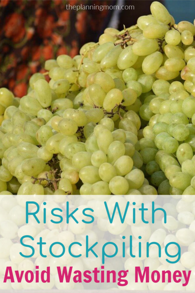 Risks with stockpiling - avoid wasting money, stockpiling risks, how to save money stockpiling