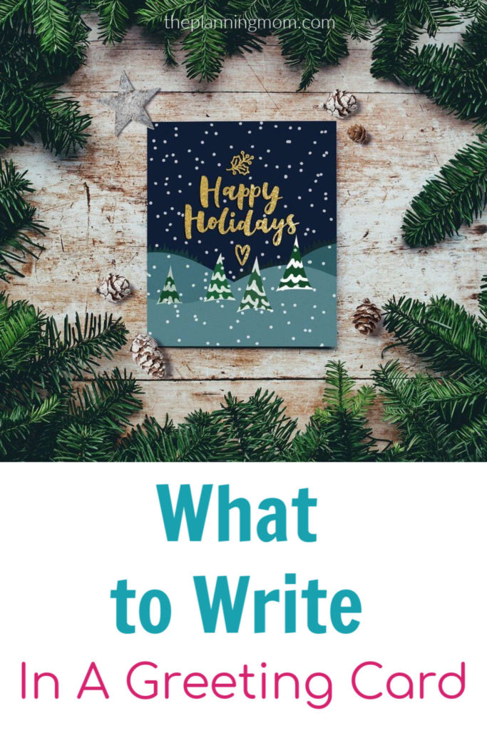 what to write in a greeting card, greeting card cheat sheet, what to say in a card, how to find the right words to write