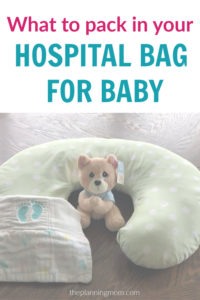 everything you need to pack for baby, baby hospital bag checklist, what does a baby need for the hospital
